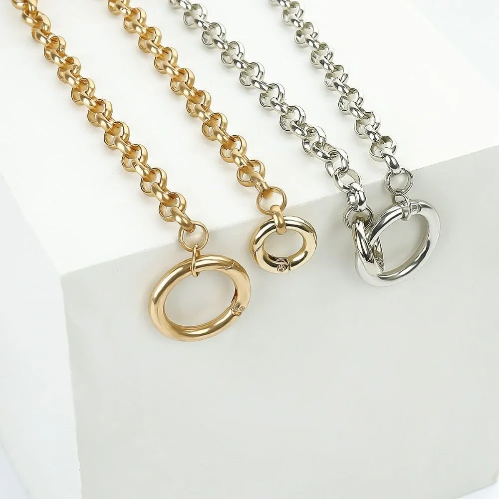 Necklaces Charm Jewelry Thick  Hip Hop Fashion KOS0223