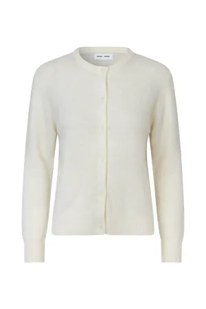 Nor Short Cardigan - Clear Cream