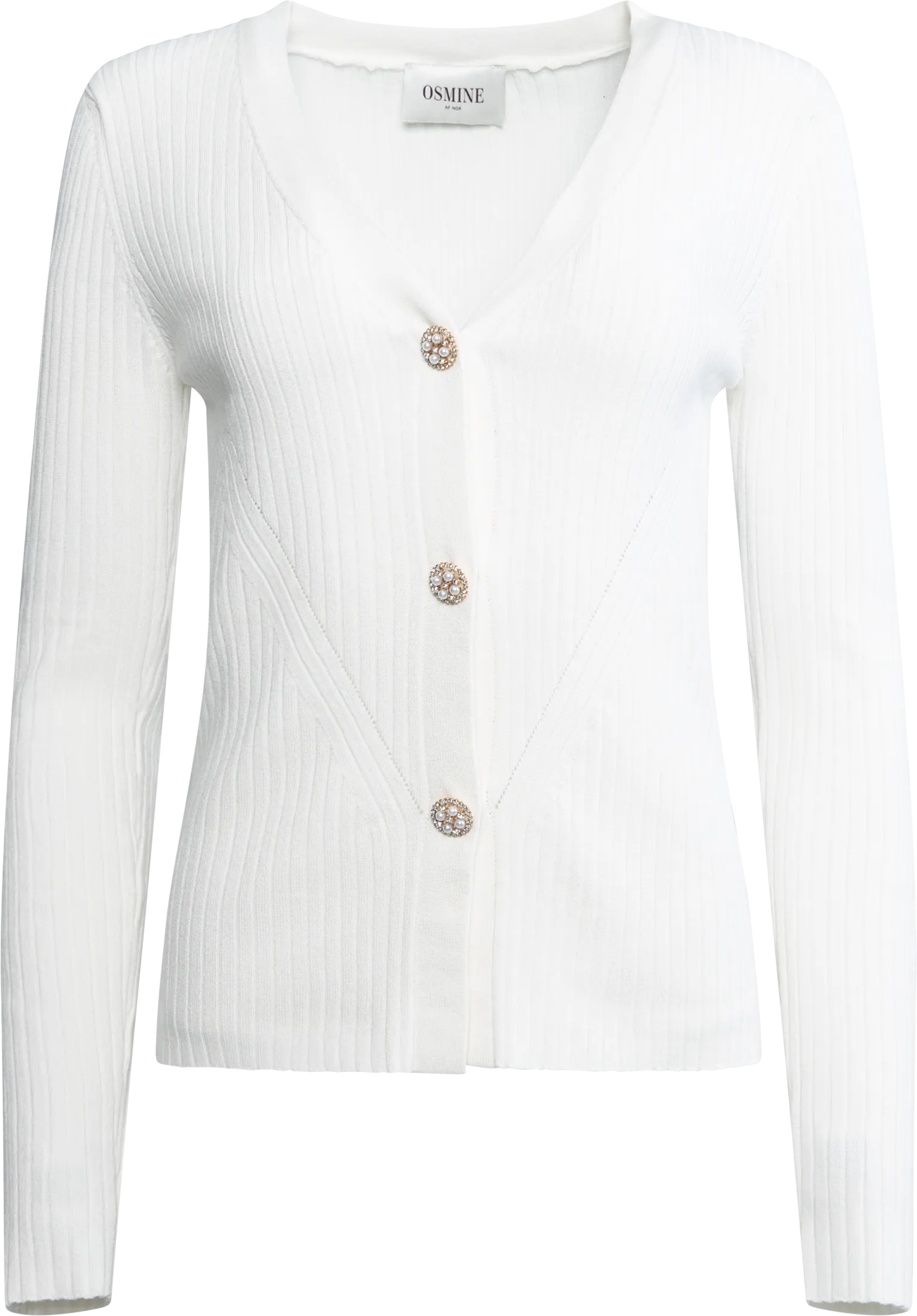 Norhild Knit Cardigan - Creme