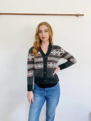Rag & Bone Wool Angora Blend Knit Cardigan Sweater XS