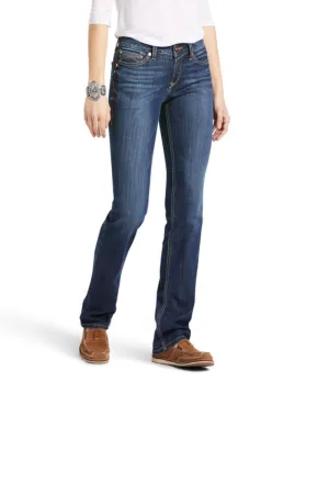 R.E.A.L. Perfect Rise Analise Stackable Straight Leg Jean