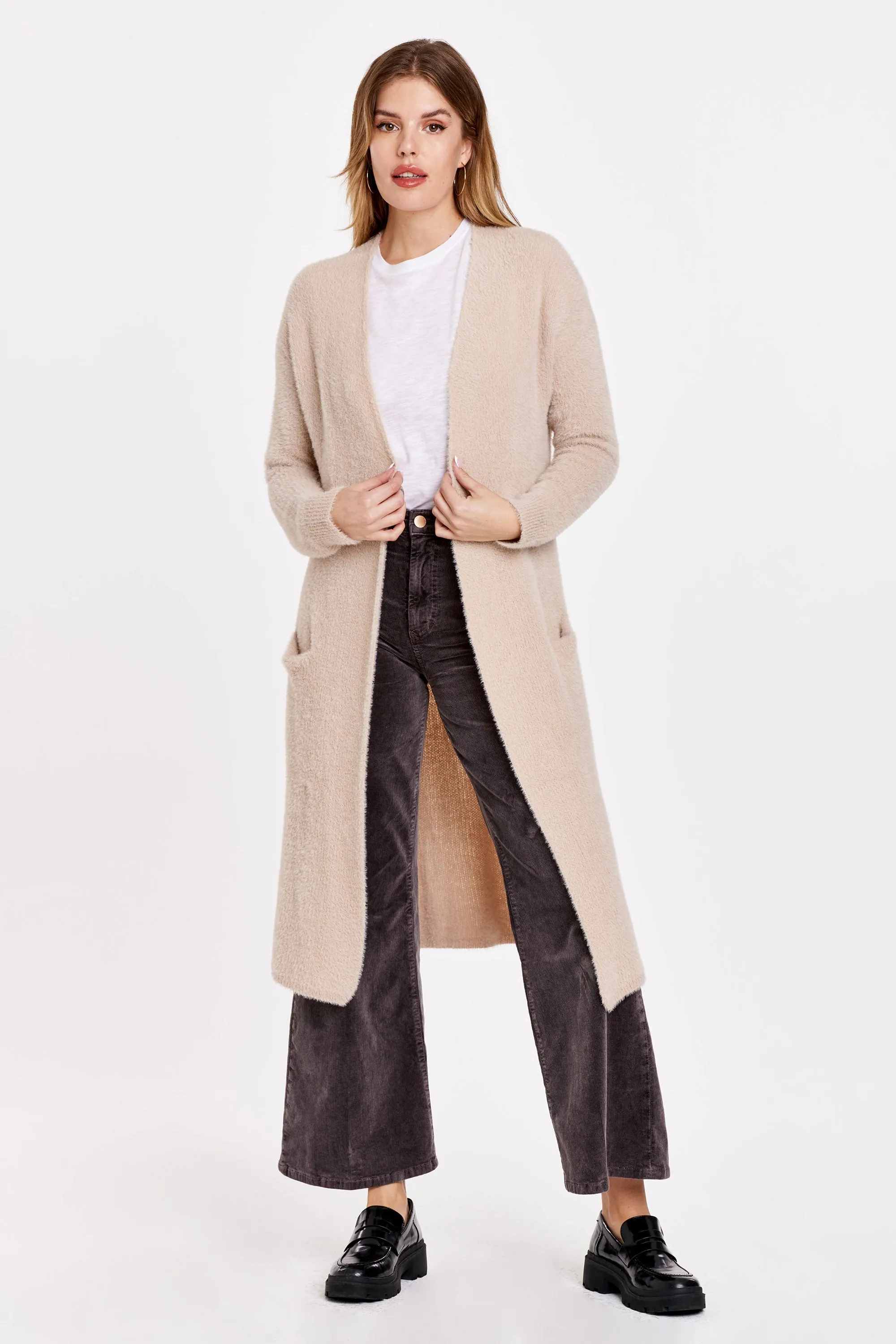 Rubie Open Front Soft Cardigan