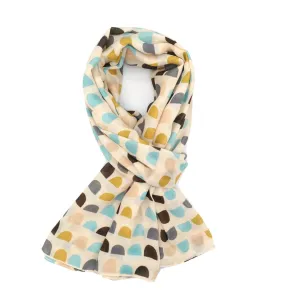 Scallops Scarf Cream