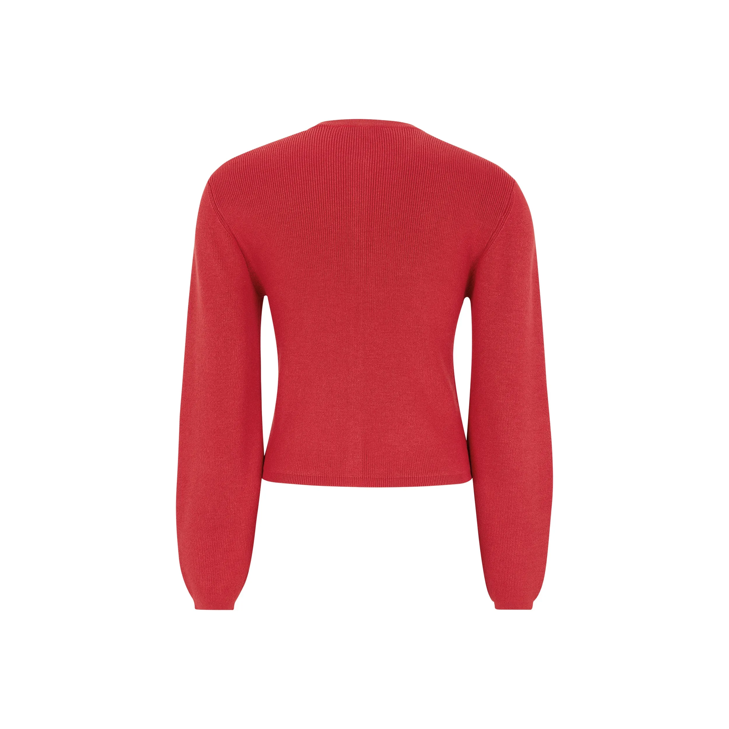 SRMushi Cardigan knit - Racing Red