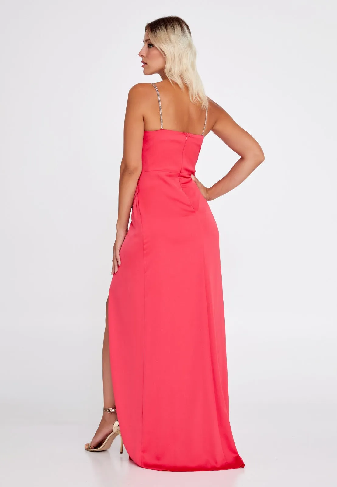 Strapless Evening Prom Dress