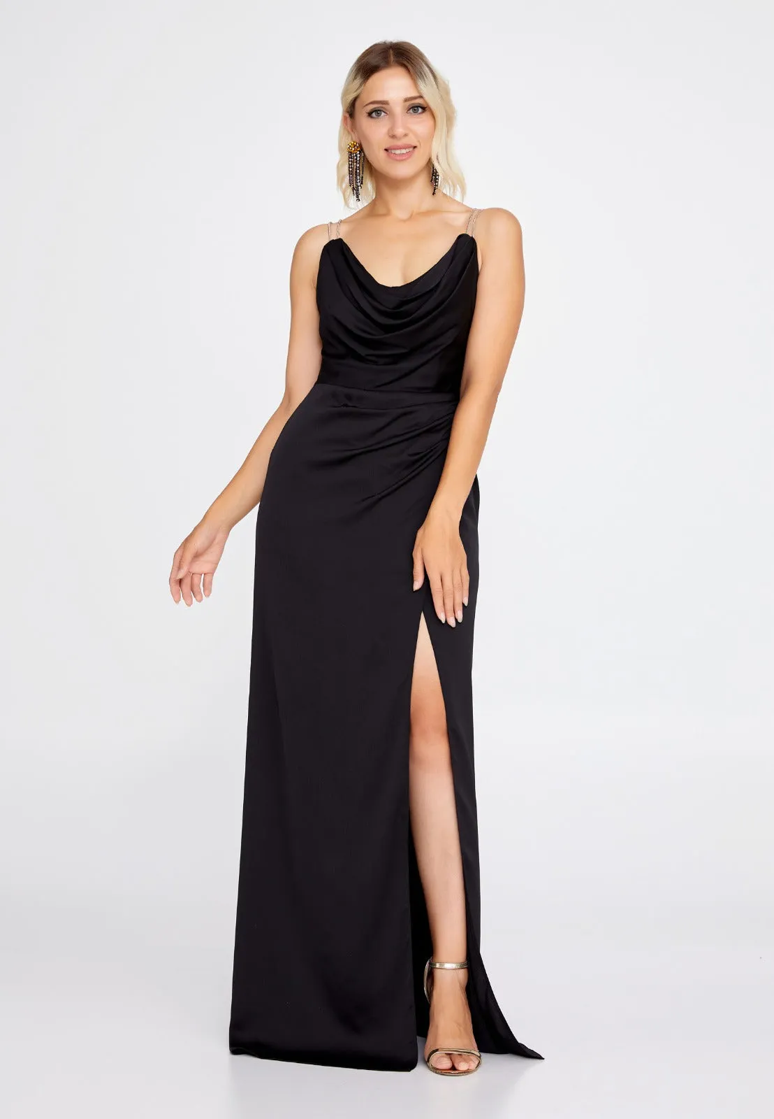 Strapless Evening Prom Dress