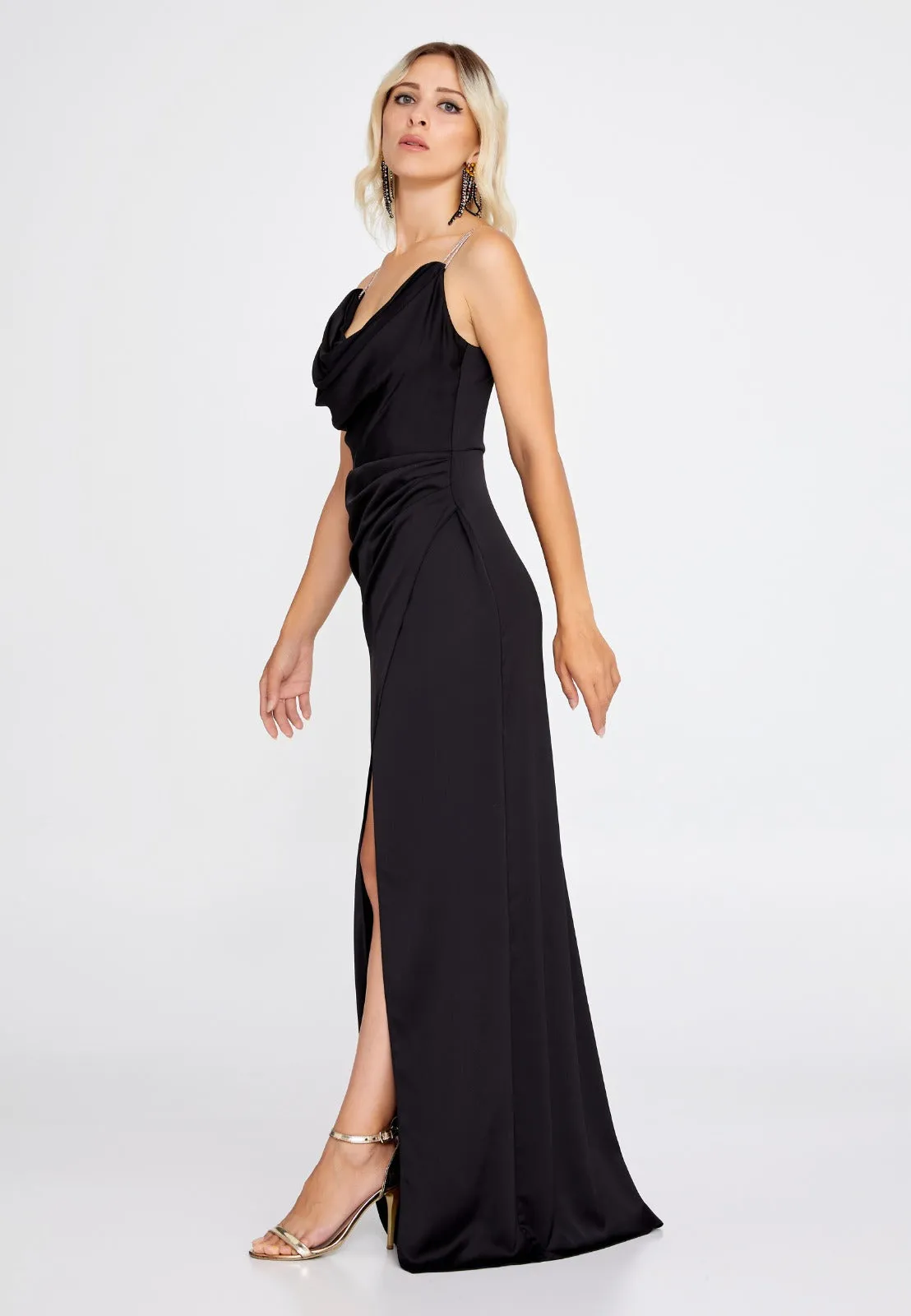 Strapless Evening Prom Dress