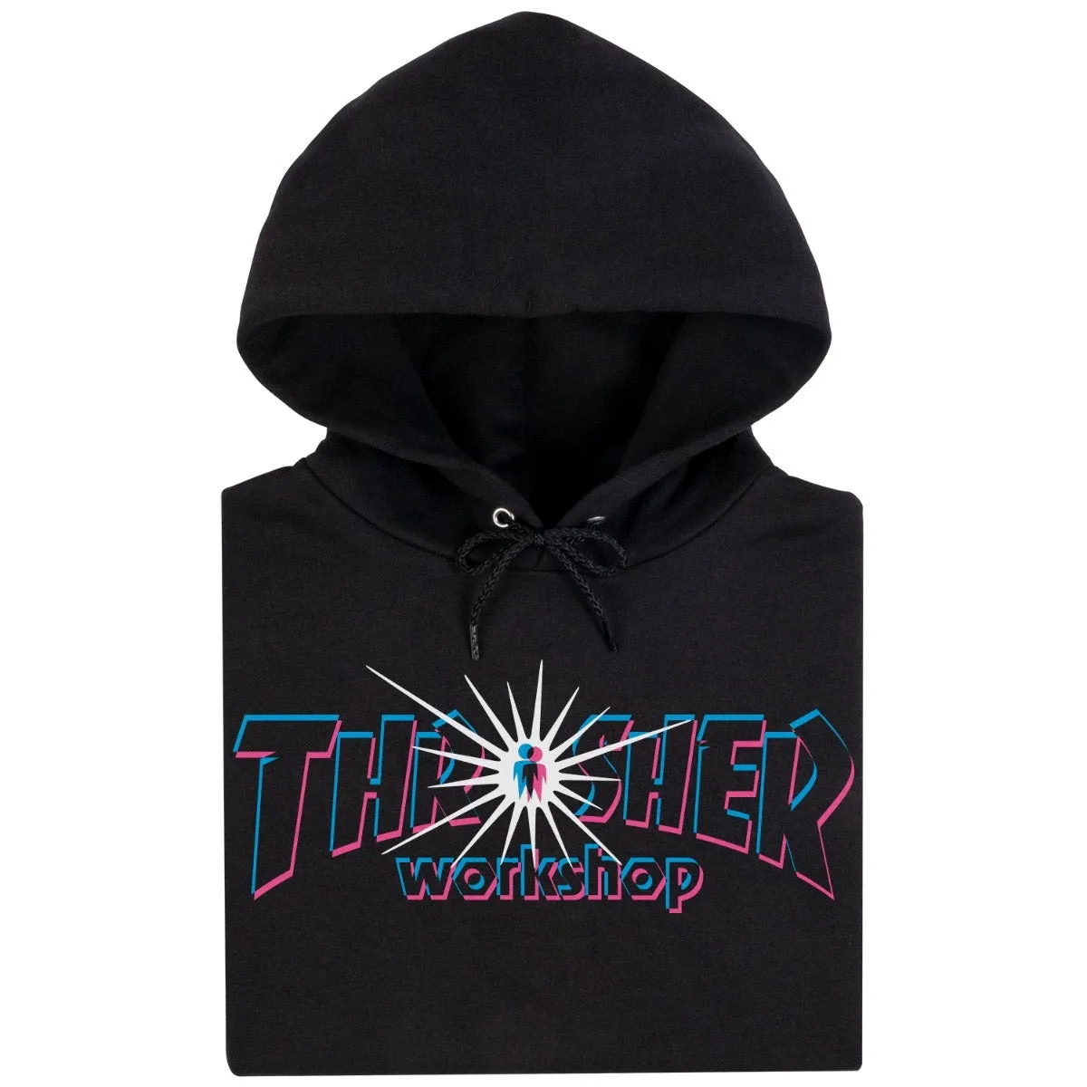 Thrasher - X AWS Nova Hoodie Black