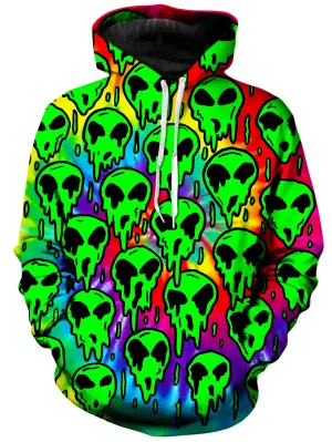 Trippy Green Martian Unisex Hoodie