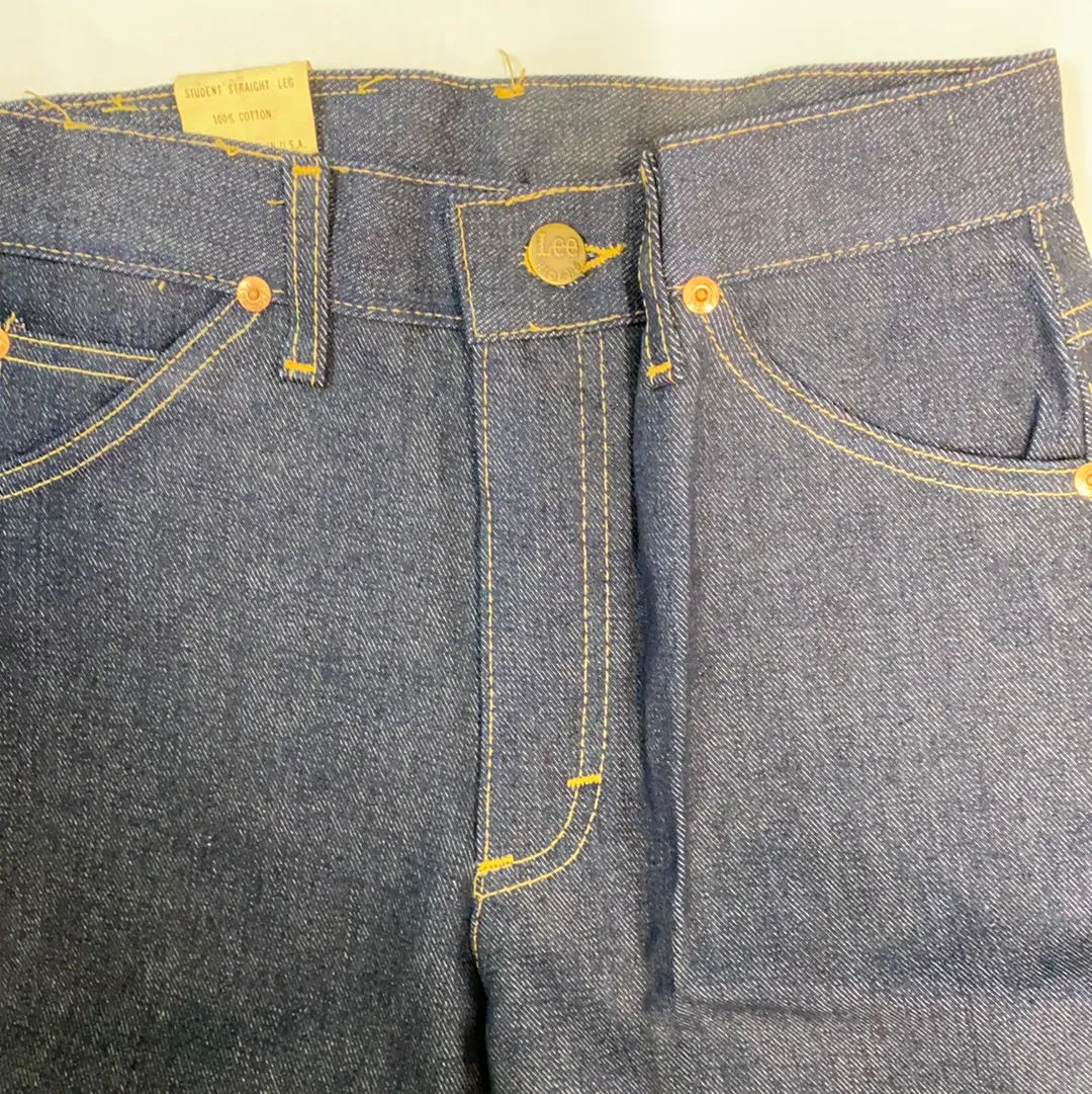 Vintage 1950s - 1970s Lee Riders denim - W26