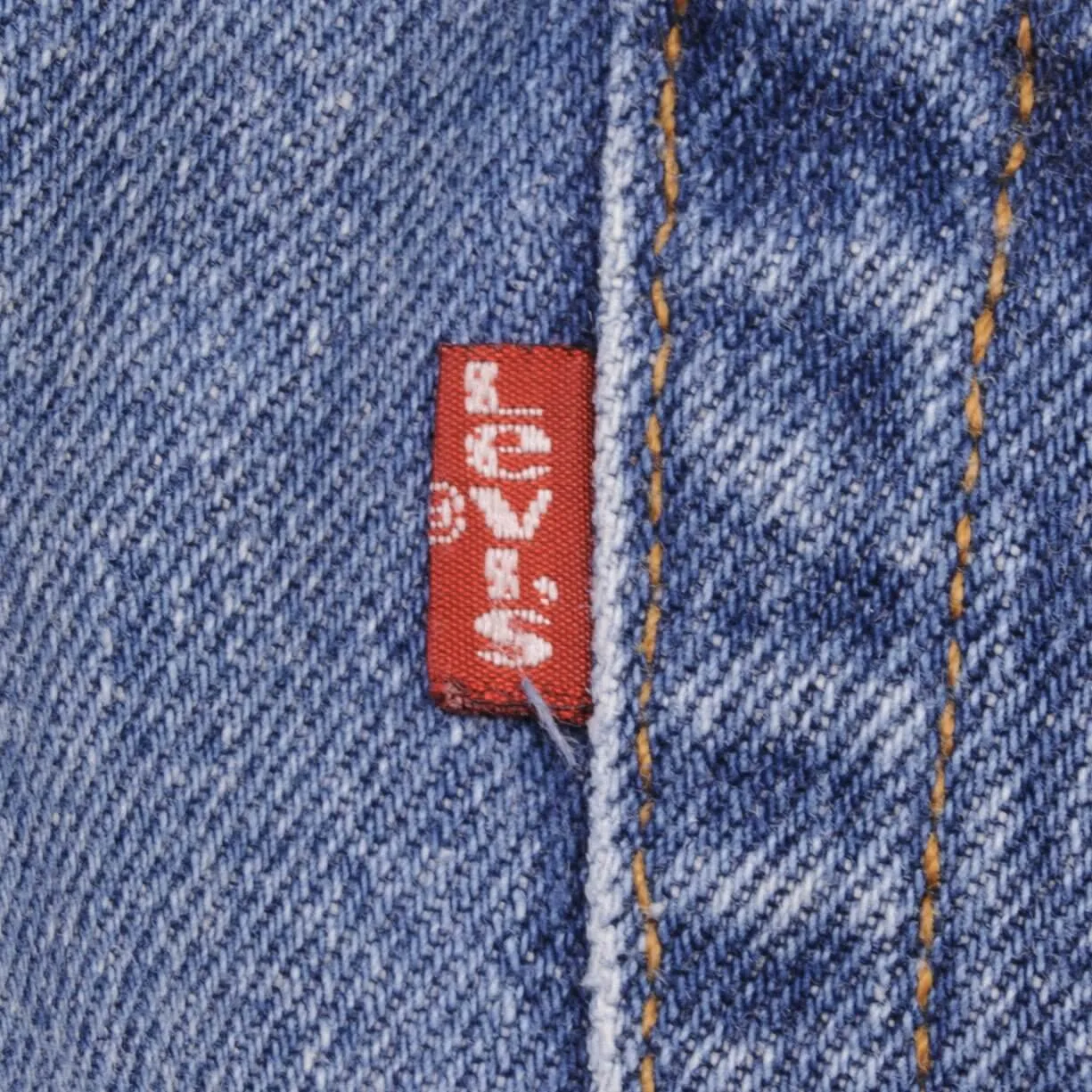 VINTAGE LEVIS 501 JEANS INDIGO 1990S SIZE W37 L34 MADE IN USA