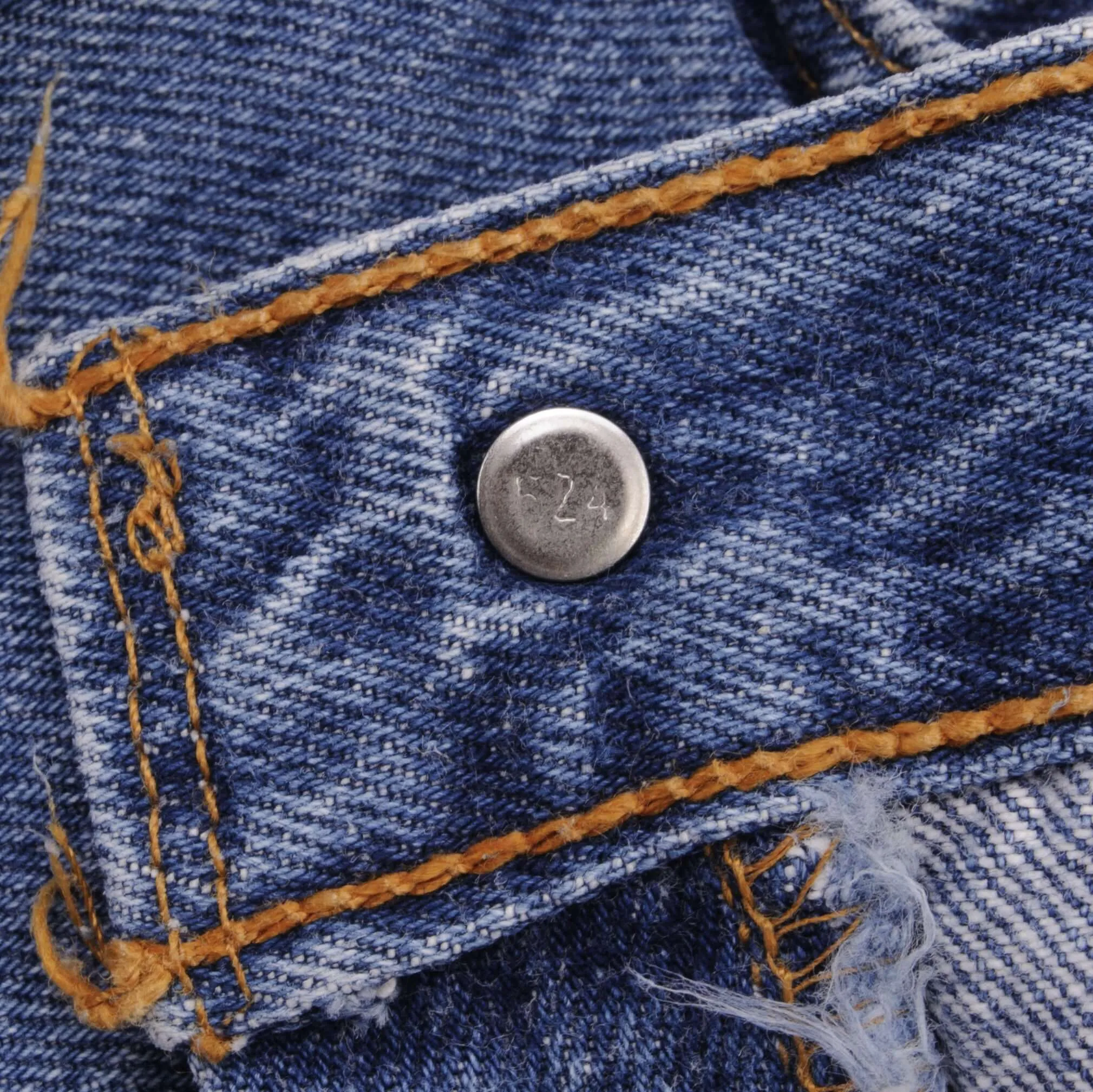 VINTAGE LEVIS 501 JEANS INDIGO 1990S SIZE W37 L34 MADE IN USA