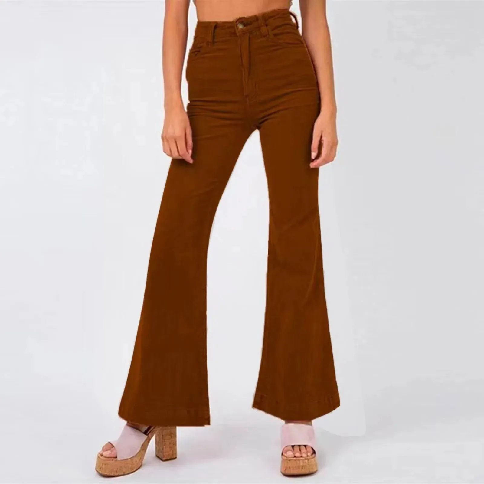 Vintage Ripped High Waist Stretch Casual Jeans