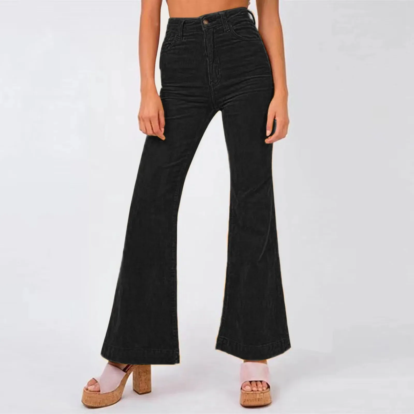 Vintage Ripped High Waist Stretch Casual Jeans