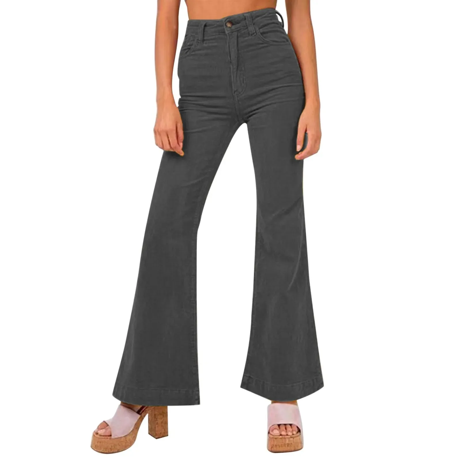 Vintage Ripped High Waist Stretch Casual Jeans