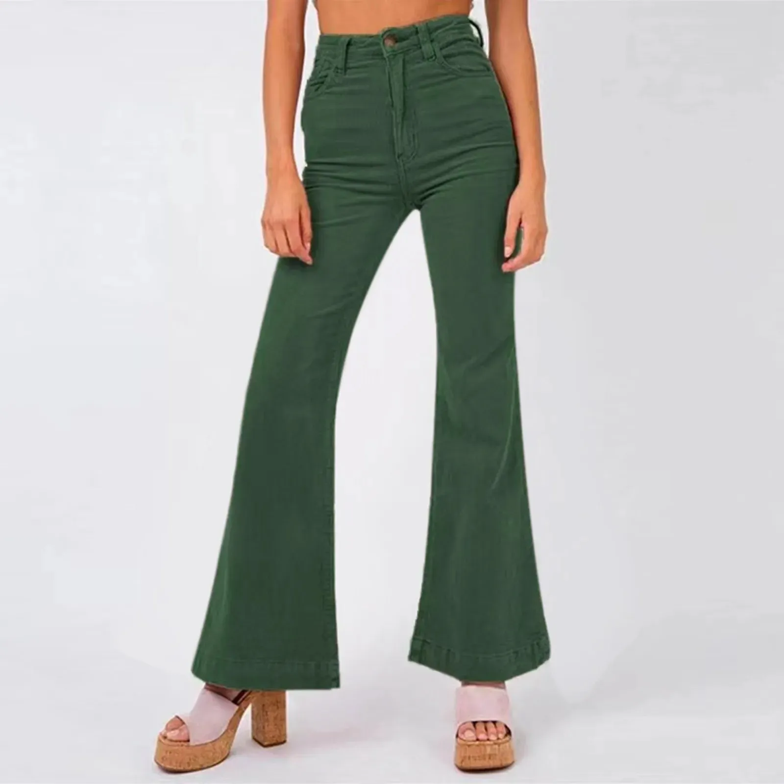 Vintage Ripped High Waist Stretch Casual Jeans