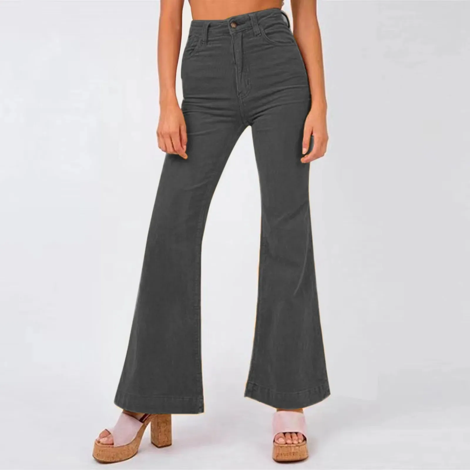 Vintage Ripped High Waist Stretch Casual Jeans