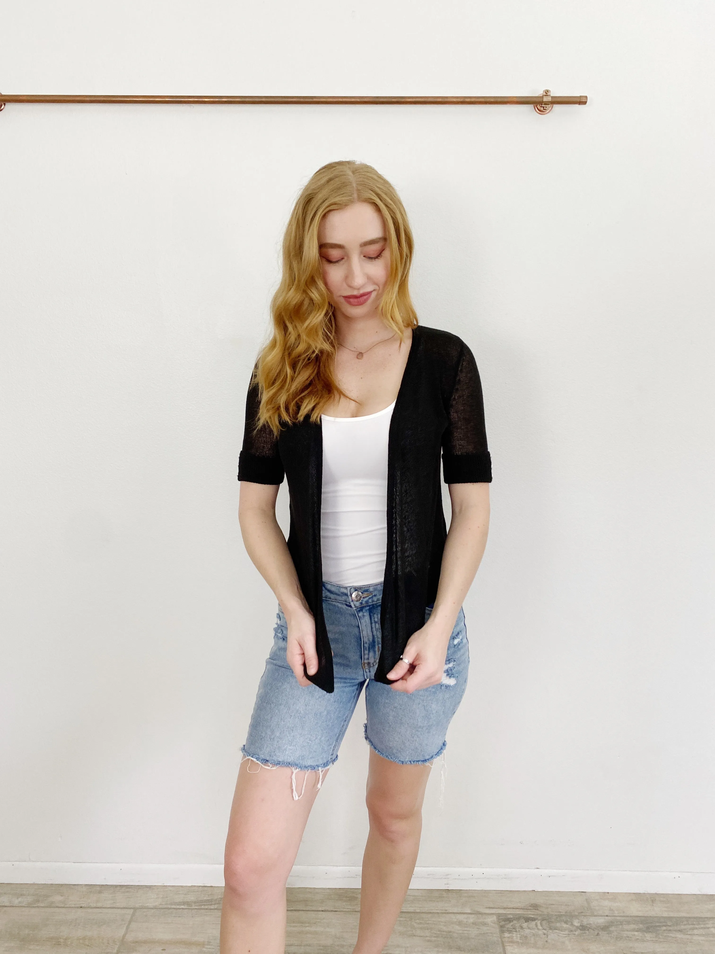 White House Black Market Knit Cardigan XS
