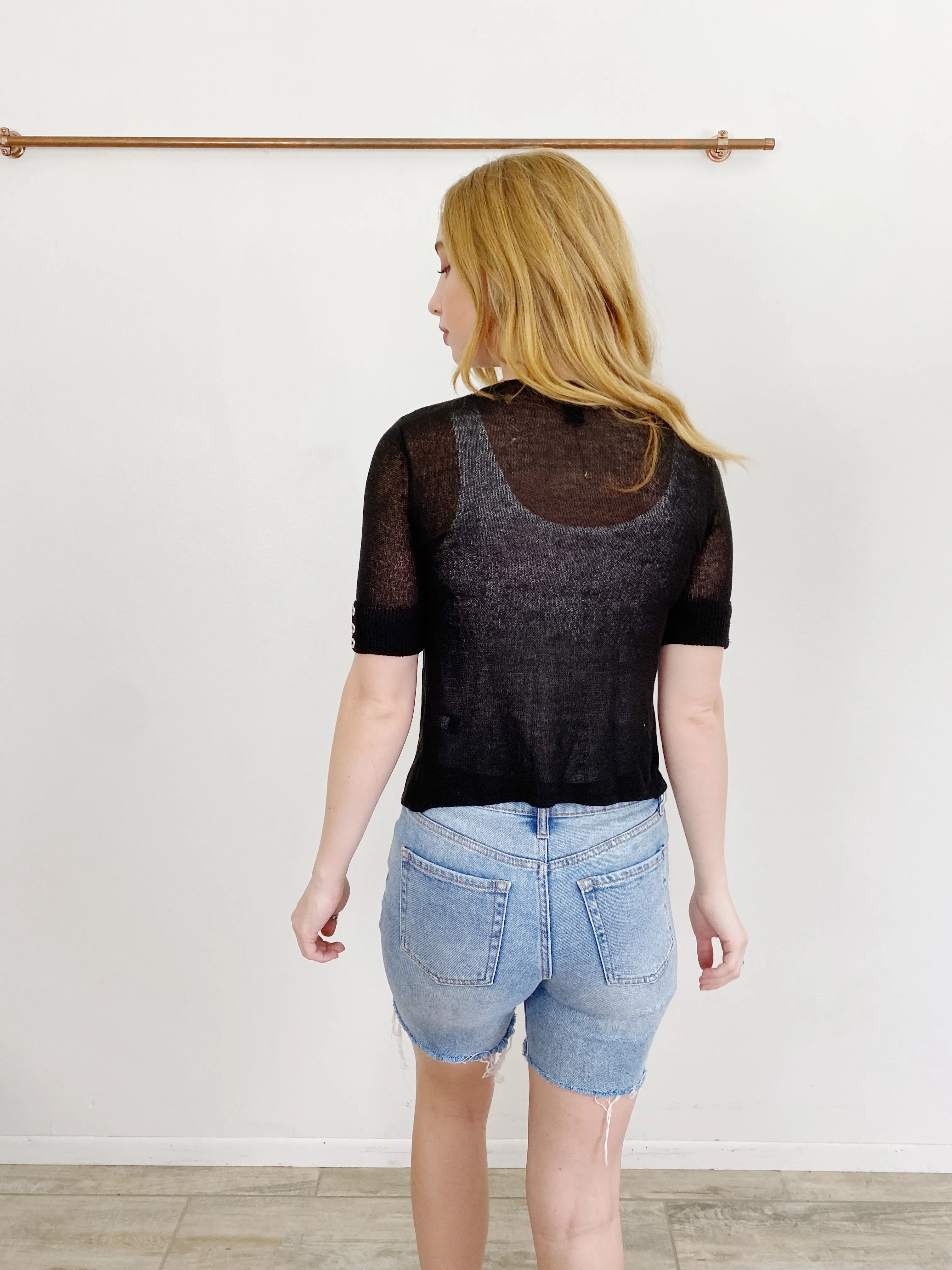 White House Black Market Knit Cardigan XS