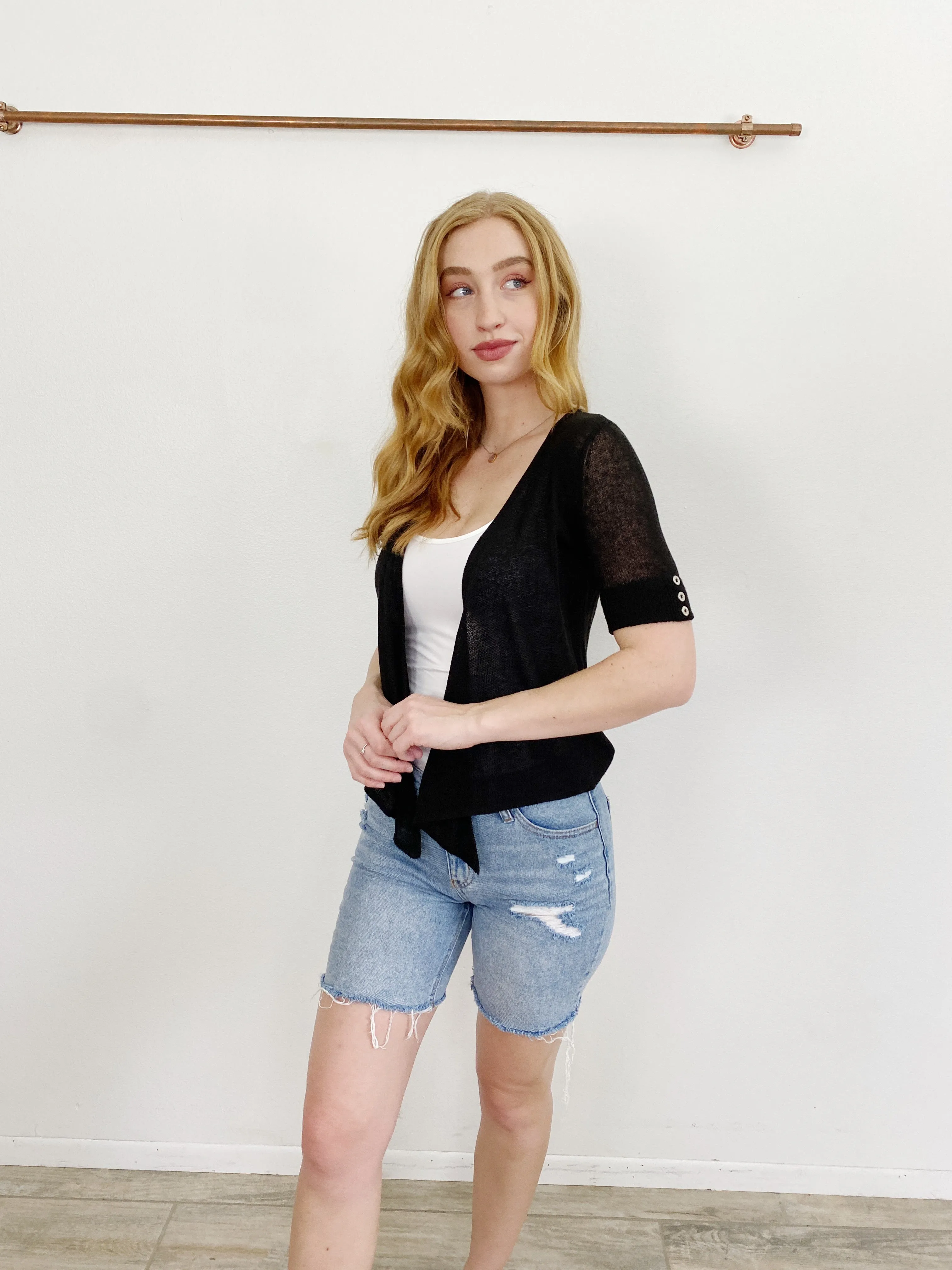 White House Black Market Knit Cardigan XS