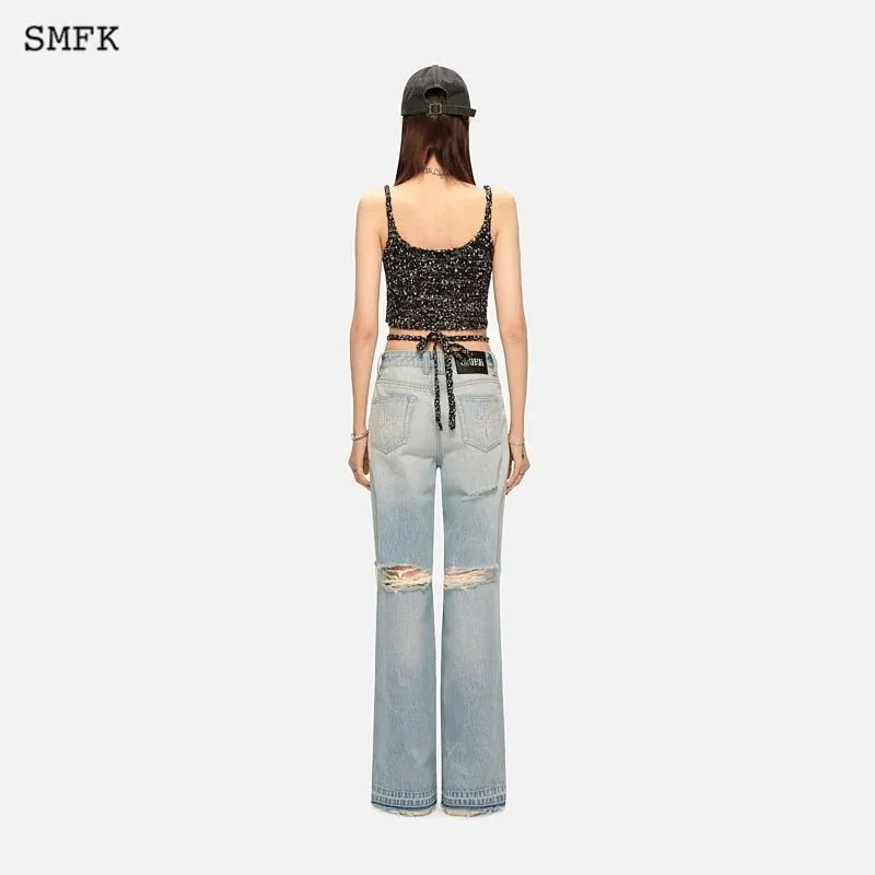 Wild World Wandering Jeans Blue