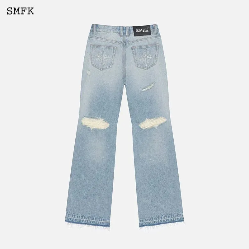 Wild World Wandering Jeans Blue