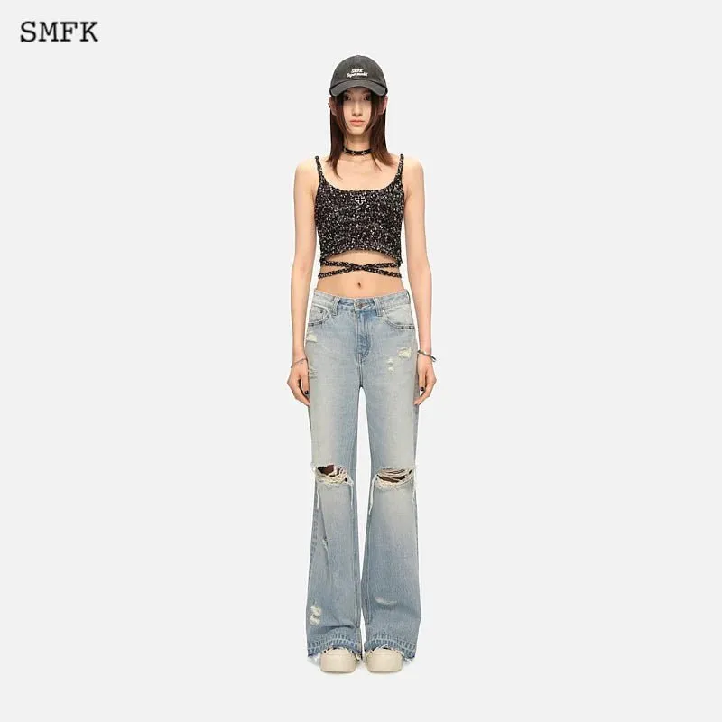 Wild World Wandering Jeans Blue