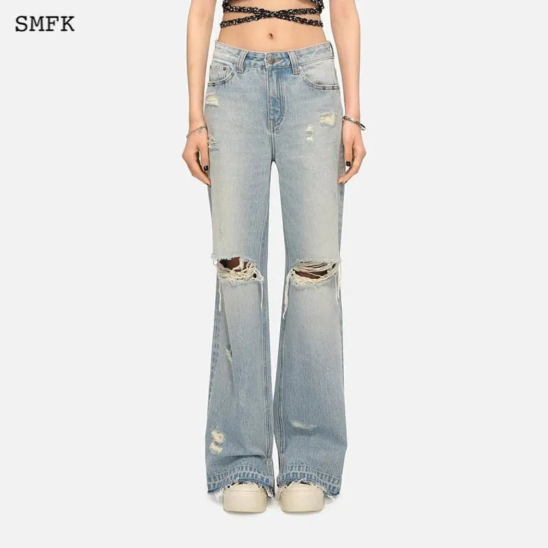 Wild World Wandering Jeans Blue