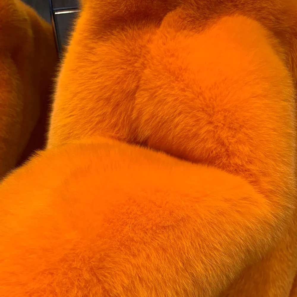 Women's Fox Fur Coat