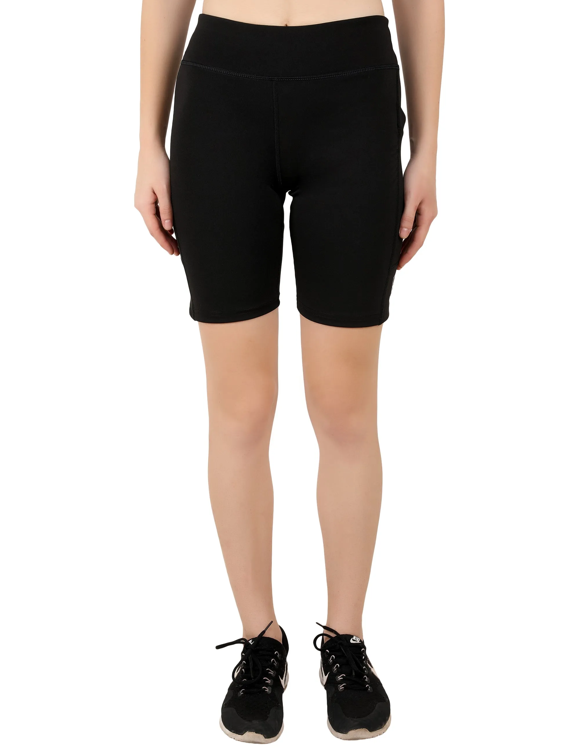 Womens Lit Shorts Black