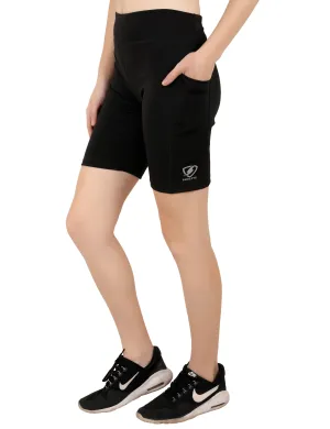 Womens Lit Shorts Black