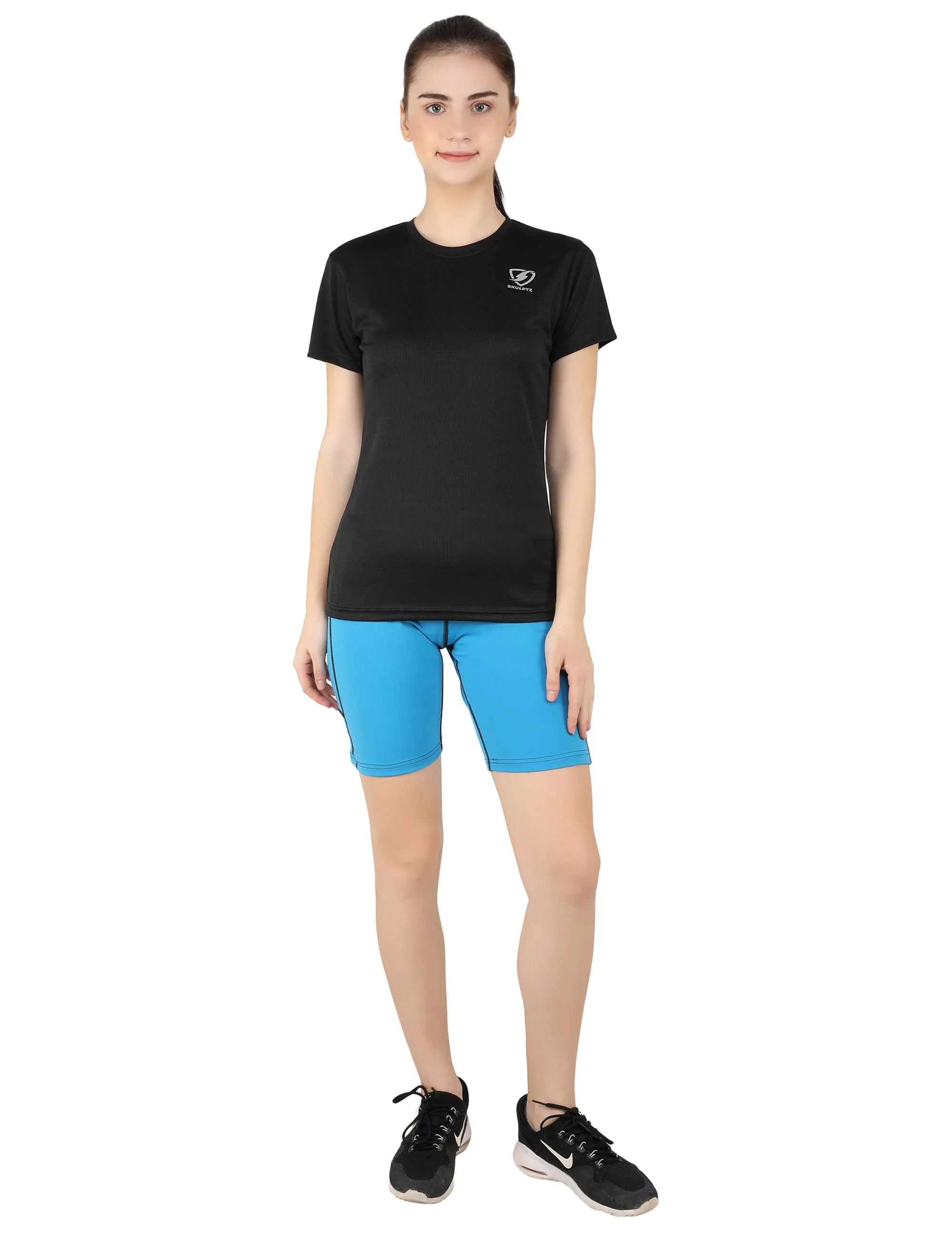 Womens Lit Shorts Blue