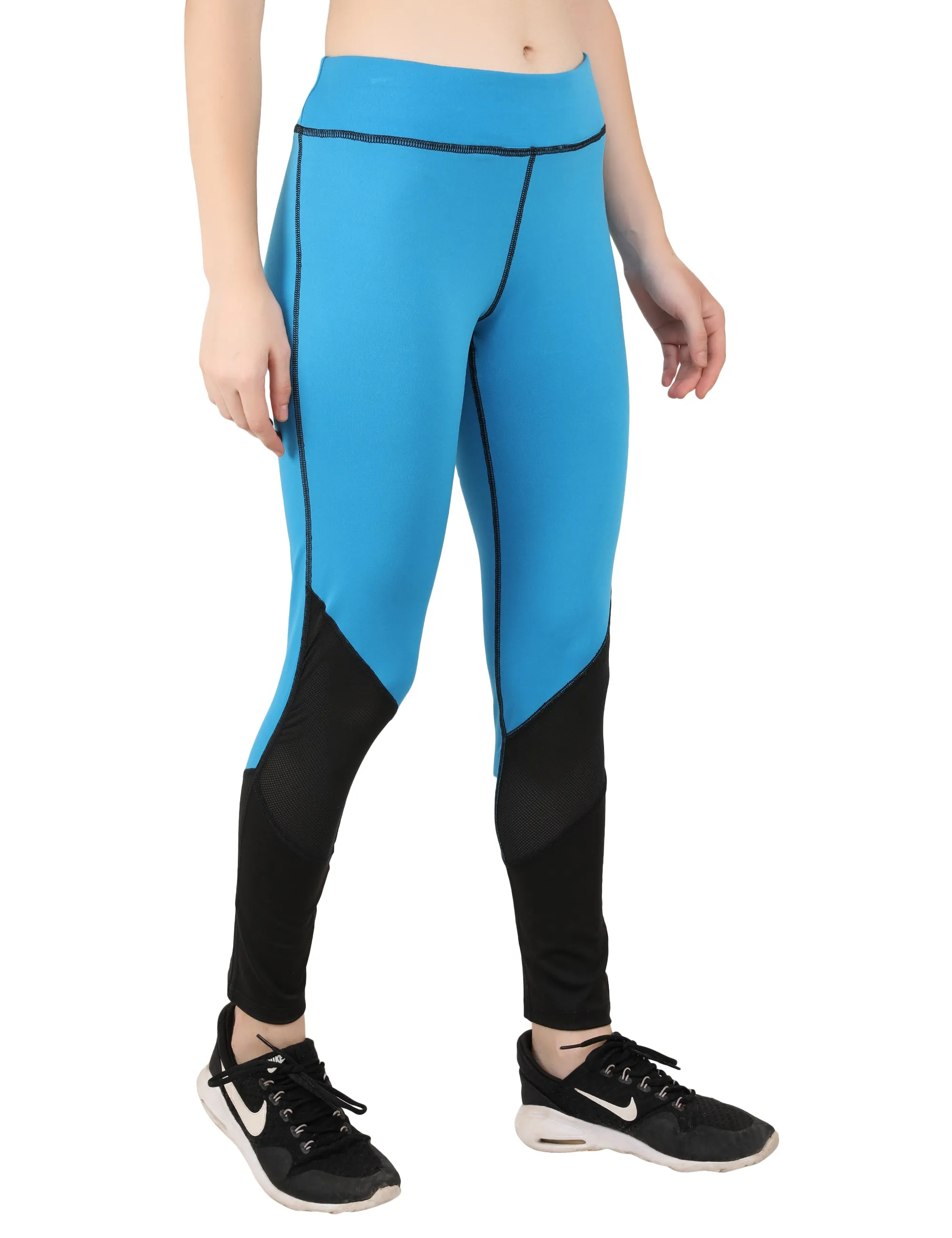 Womens Lumos Tights Blue