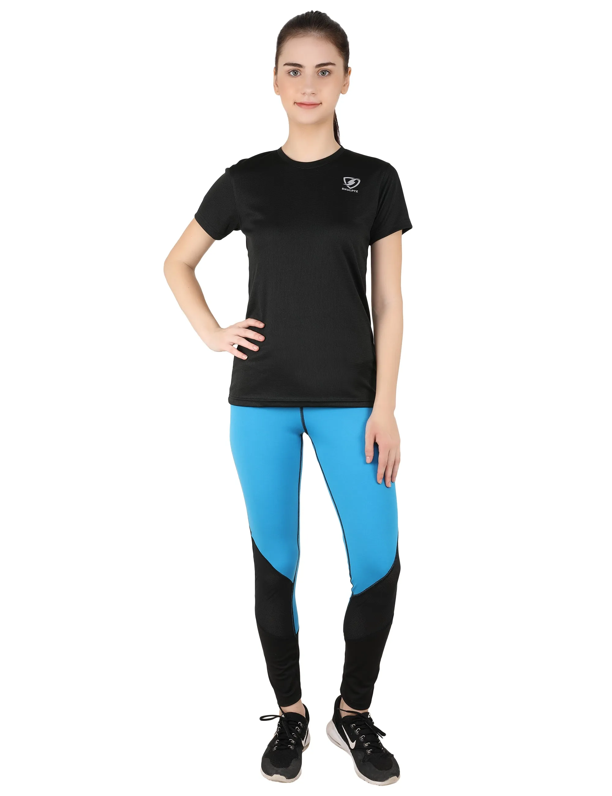 Womens Lumos Tights Blue