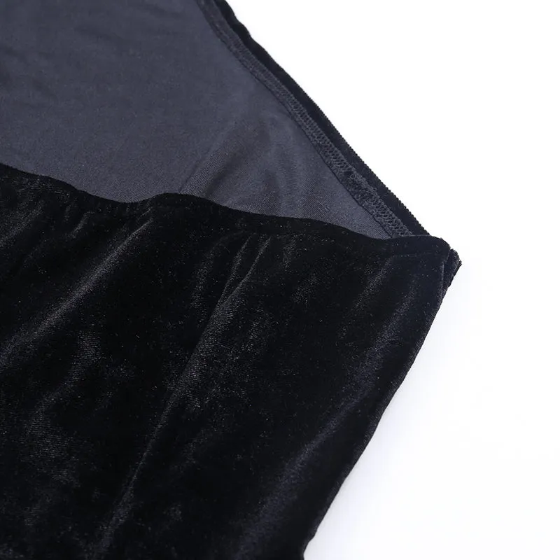 Women's One-Shoulder Bodycon Mini Dress