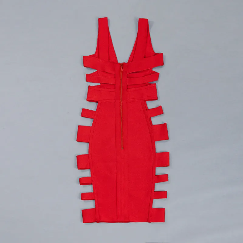 Women's Summer Sheath Rayon Stretchy V-Neck Dress
