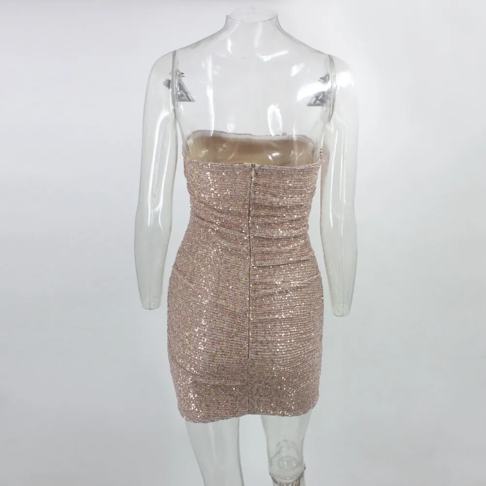 Women's Summer Sheath Short Dress With Ruffles