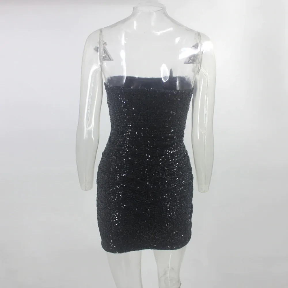 Women's Summer Sheath Short Dress With Ruffles