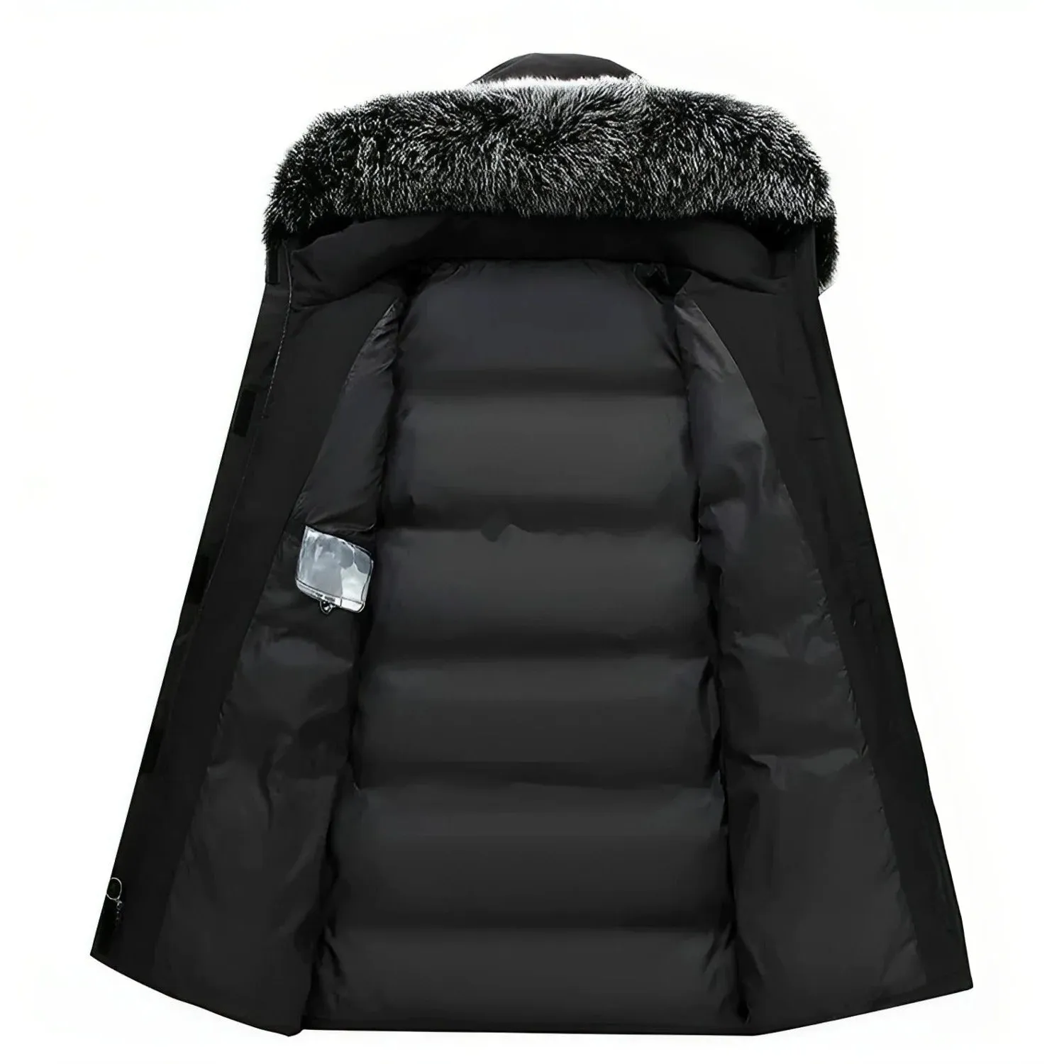women's winter coat with fur hood