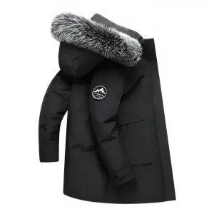 women's winter coat with fur hood