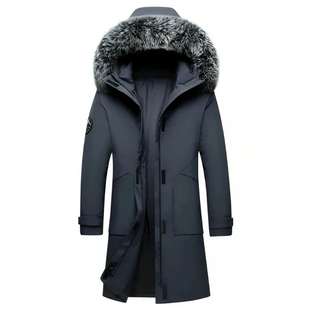 women's winter coat with fur hood